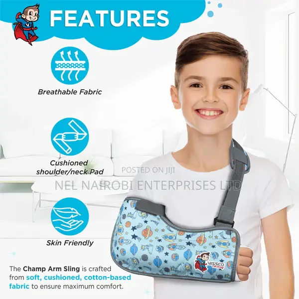 Vissco Champ Arm Sling Shoulder Support for Kids (Universal)