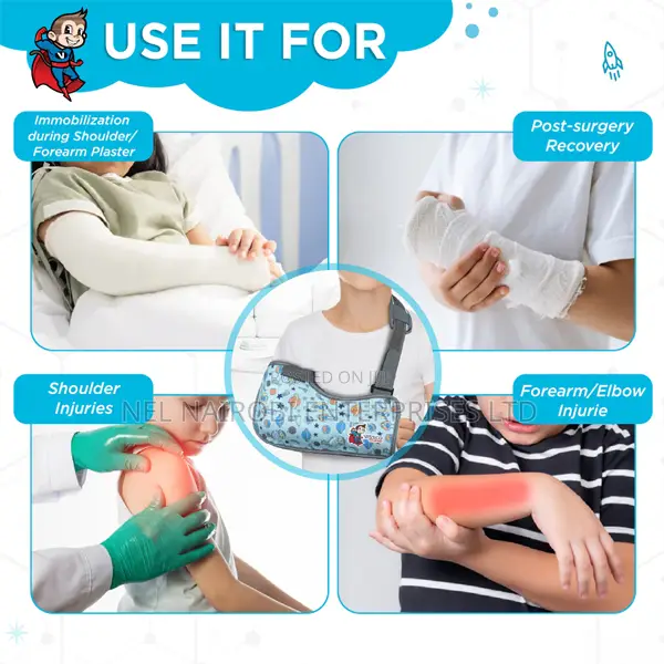 Vissco Champ Arm Sling Shoulder Support for Kids (Universal)