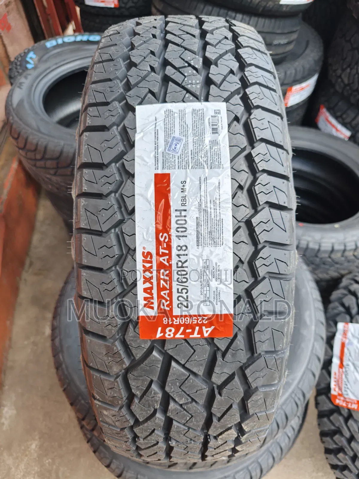 225/60r18 Maxxis Tyre (Razr a/T-S) a/T 781