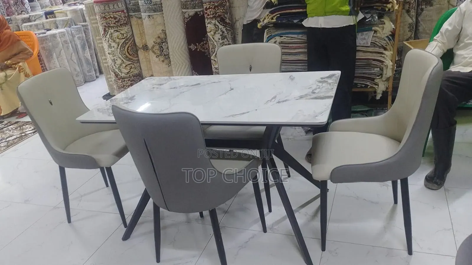 Marble Dining Table 4- Seater