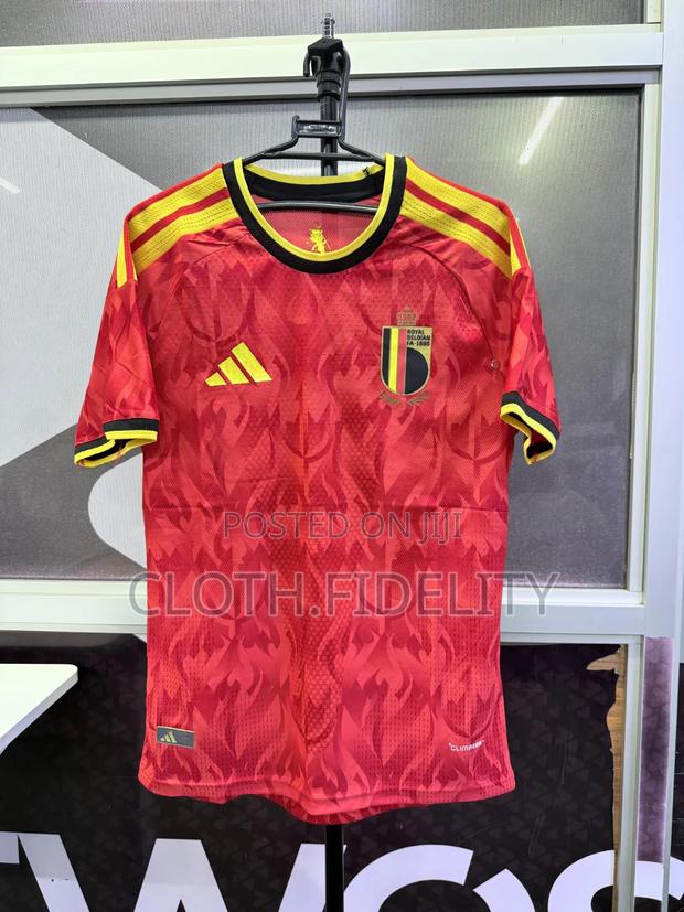 Belgium Home World Cup Jersey.(2026) - main view