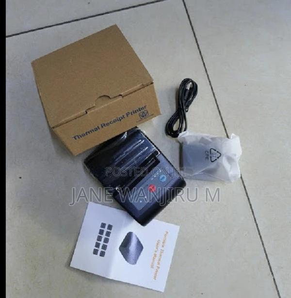Bluetooth Receipt Printer - No Ink Needed, Fast Printing