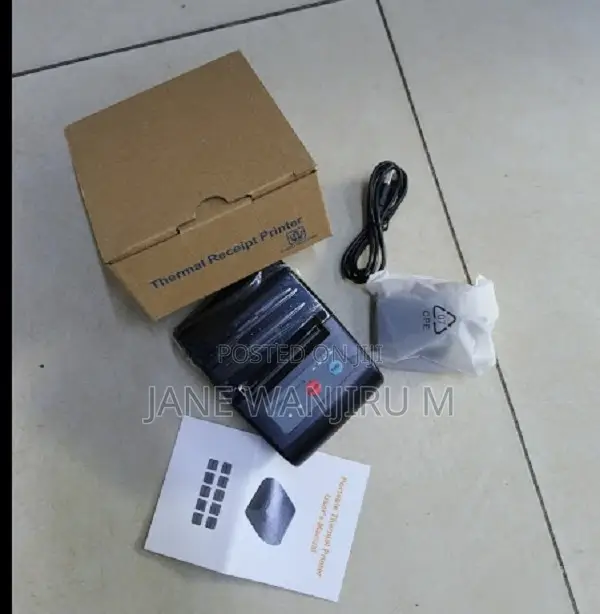 Bluetooth Receipt Printer - No Ink Needed, Fast Printing
