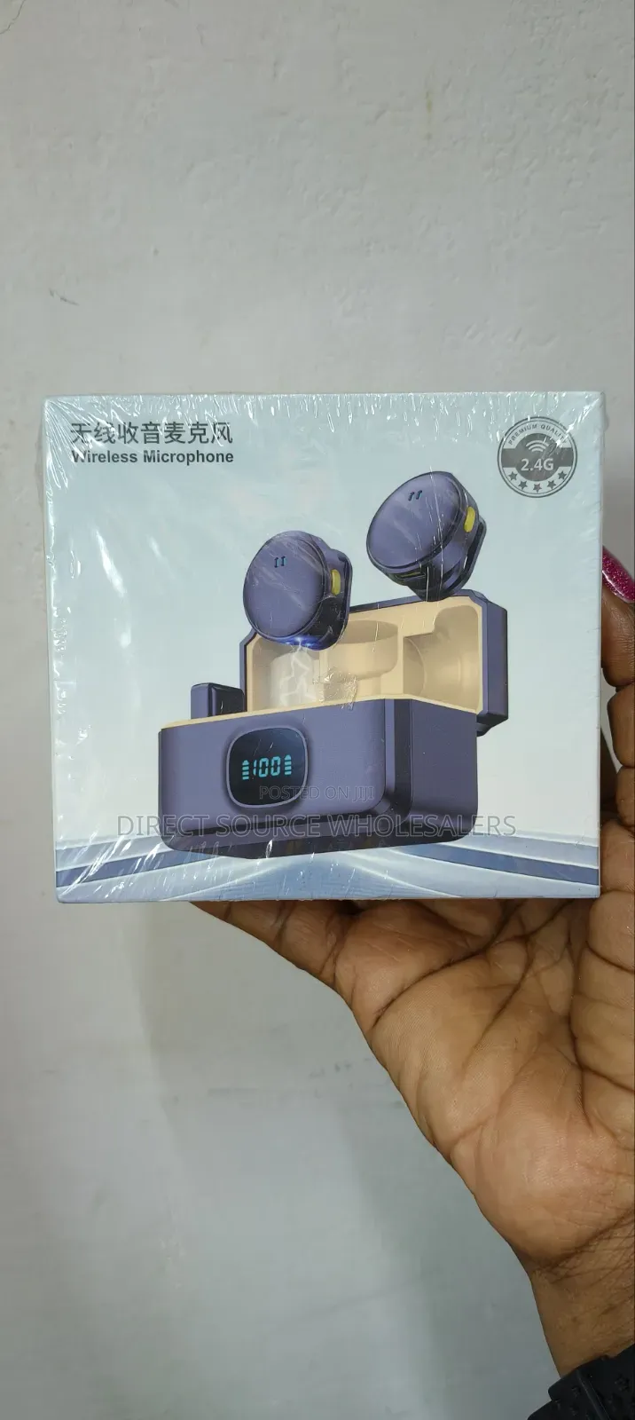 Wireless Q8 Microphone – Noise Reduction, Long Range Recording