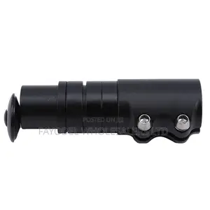 12cm Bike Fork Stem Extender Black