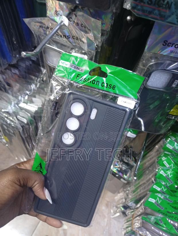 Tecno Camon 40black, Textured Phone Case - thumbnail 2