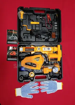 3-in-1 Electric Car Scissor Jack Kit