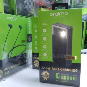 Super Fast Oraimo Professional Powerbank 20000mah 15watts