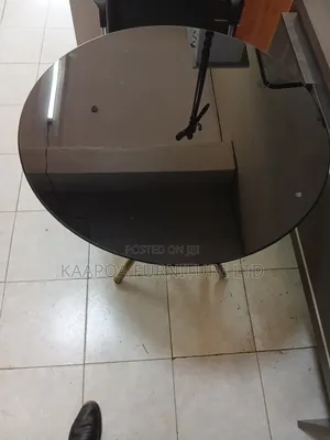 Black Cocktail Glass Table