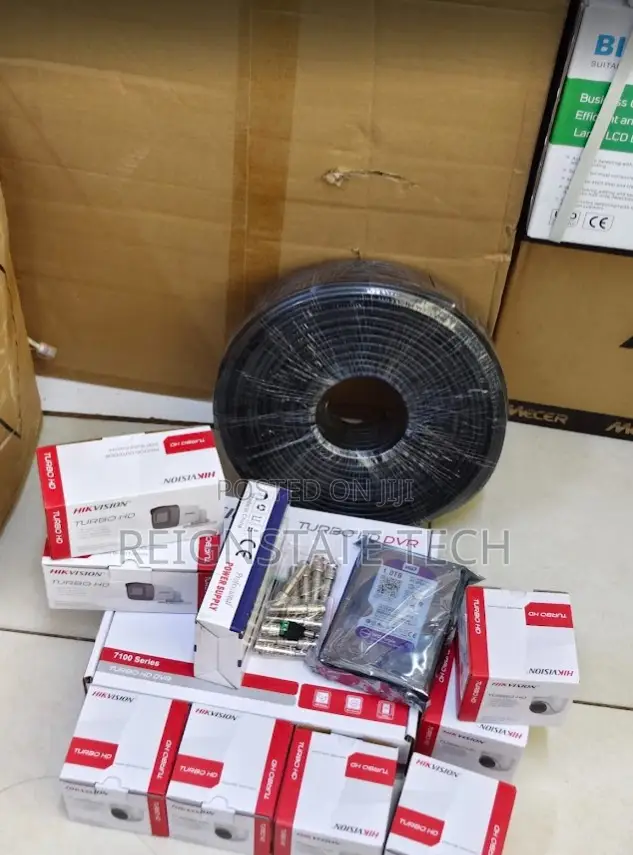 Eight Channels CCTV Package With 8 Channels DVR Set