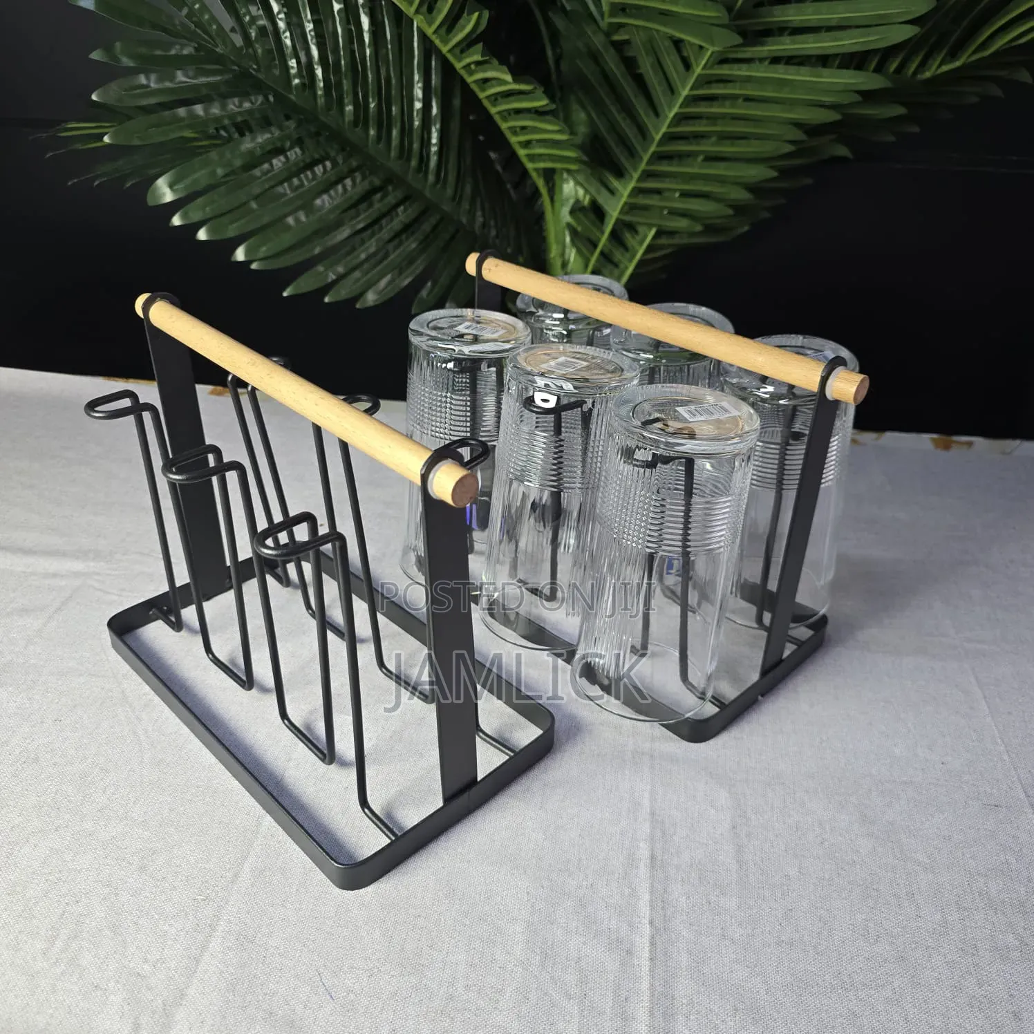 6pcs Metallic Glass Holder - Rb