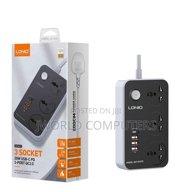 Ldnio Wifi Smart Universal Power Strip 3 Outlets - thumbnail 2