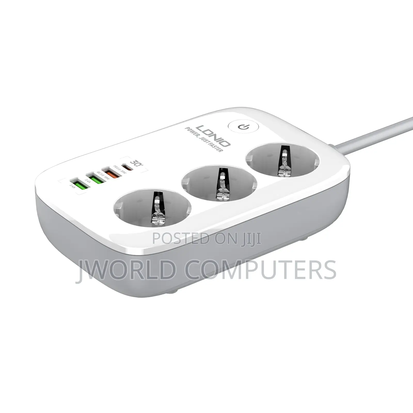 Ldnio Wifi Smart Universal Power Strip 3 Outlets