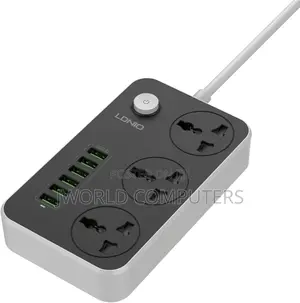 Ldnio 3 Power Socket With 6 Usb Charging Ports (Sc3604)