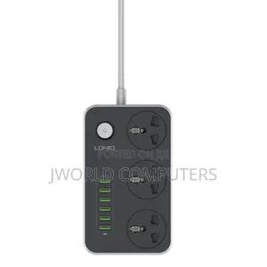 Ldnio 3 Power Socket With 6 Usb Charging Ports (Sc3604)