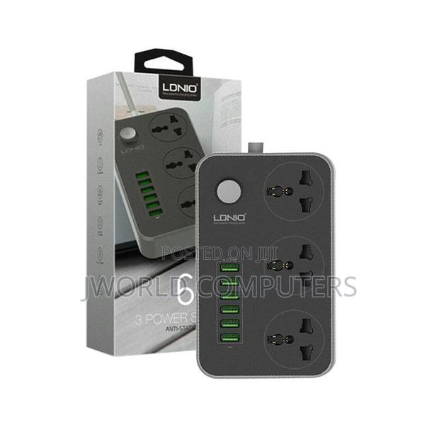 Ldnio 3 Power Socket With 6 Usb Charging Ports (Sc3604) - thumbnail 3
