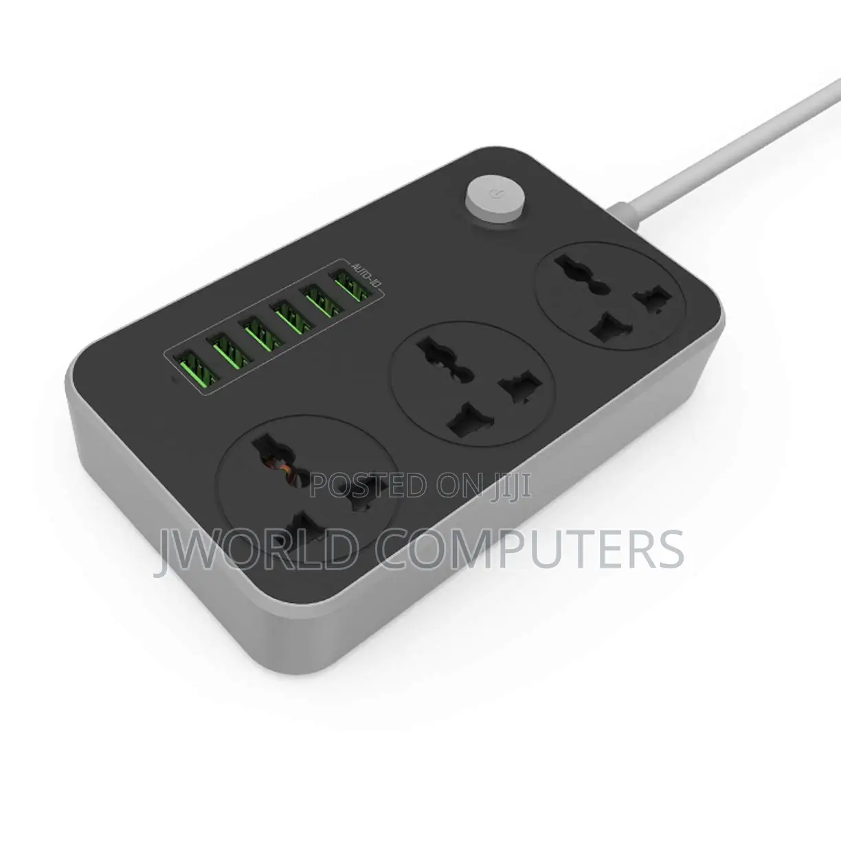 Ldnio 3 Power Socket With 6 Usb Charging Ports (Sc3604)