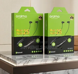 Oraimo Music Youth 25 Wireless Neckband Headphones.
