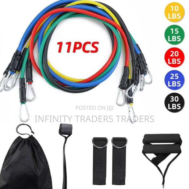 11pcs/Set Pull Rope, Resistance Bands,
