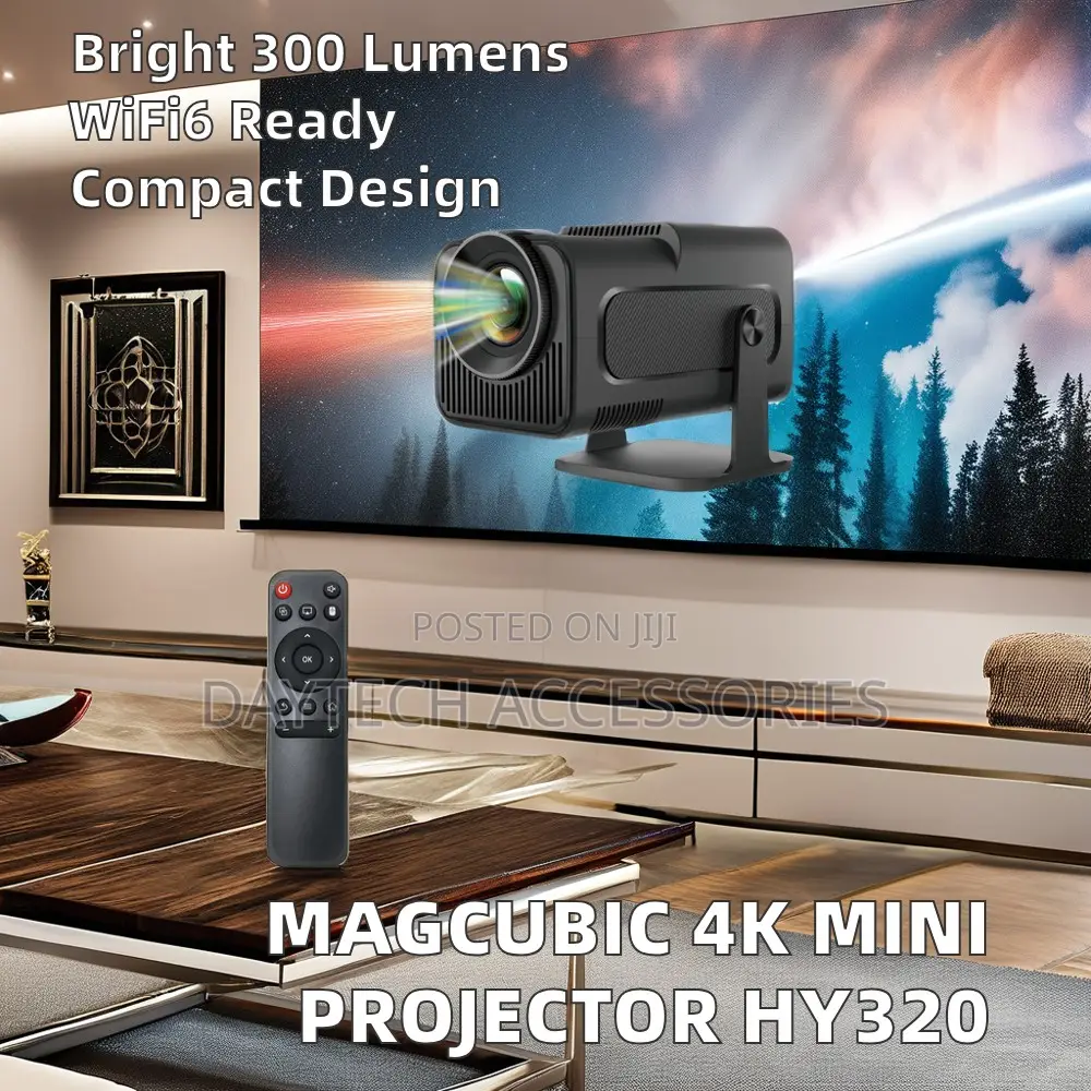 Ultra Hd Smart Projector + Game Console,