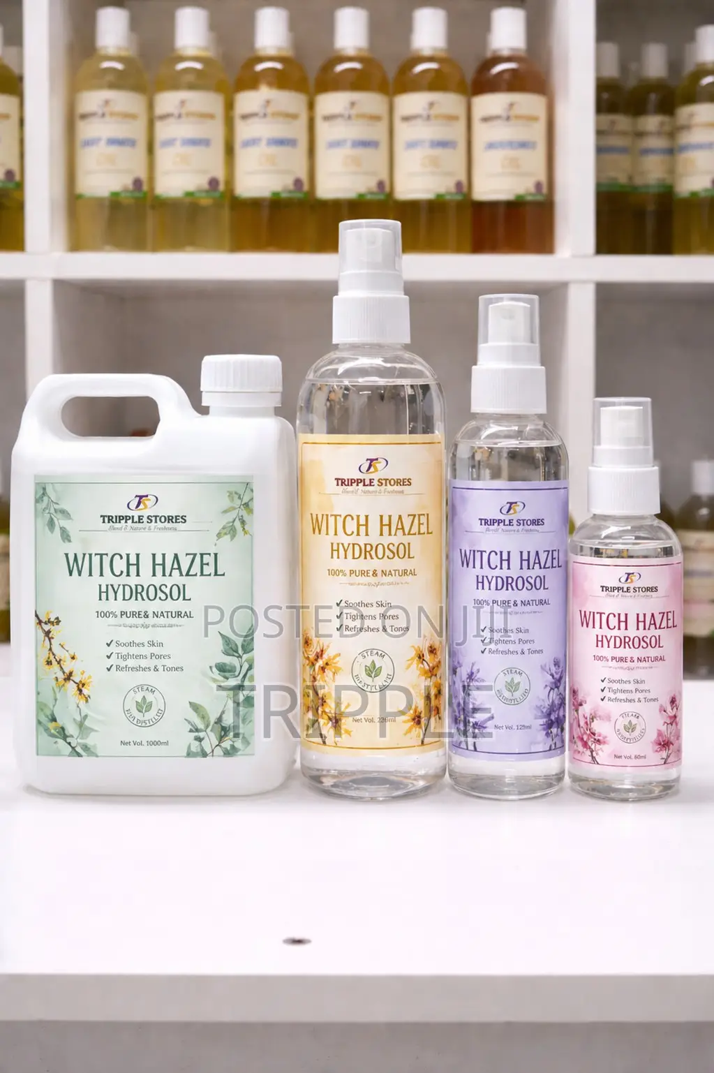 Witch Hazel Hydrosol-100% Pure