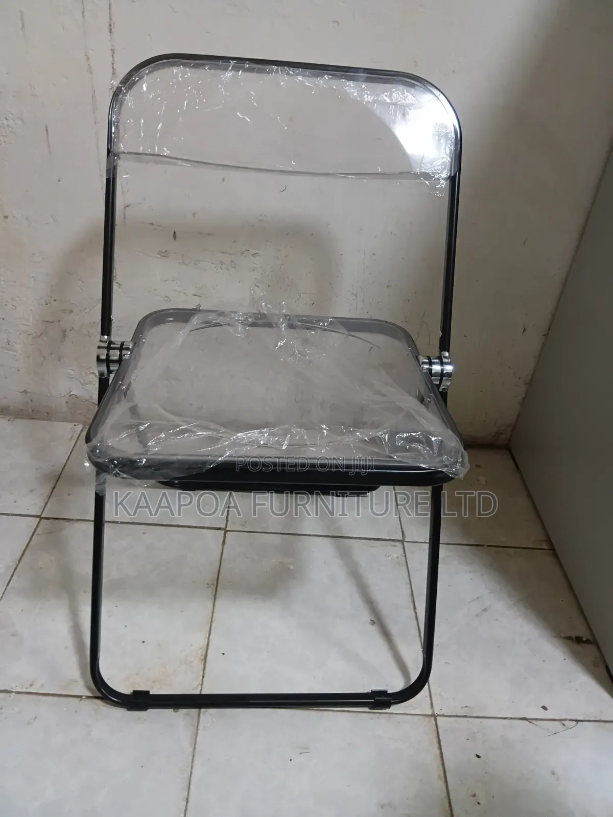 Transparent Foldable Chair