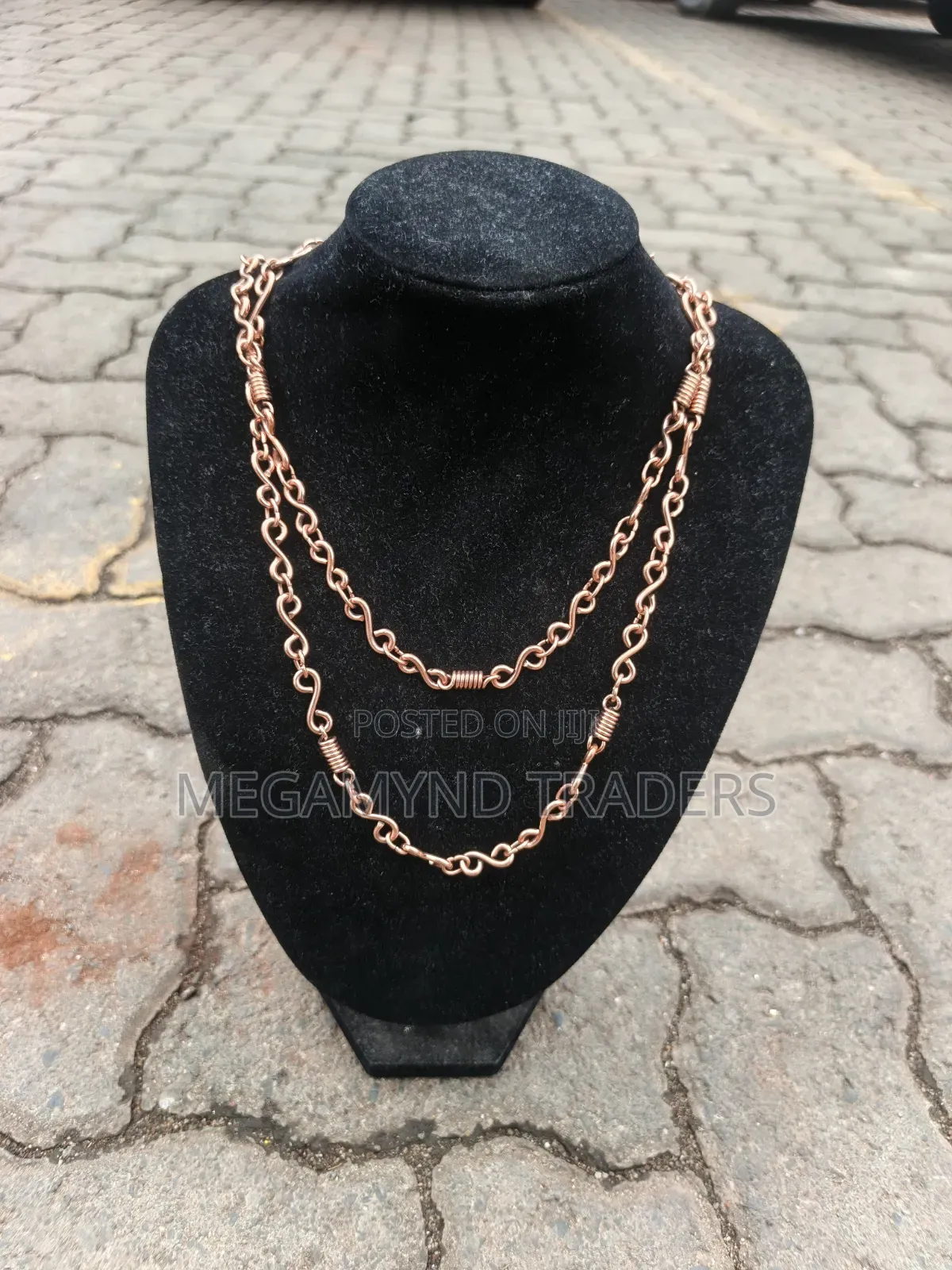 Copper Necklace Chain / Pure Copper Necklace Chain
