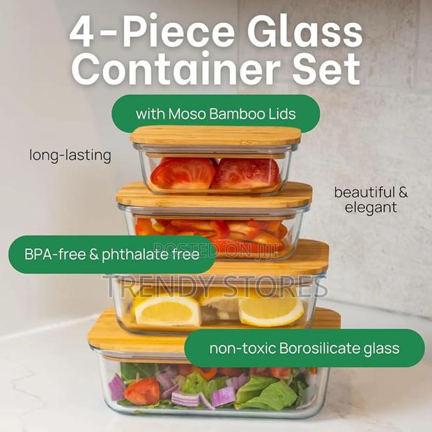 Glass Container Set