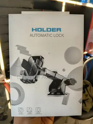 Universal Car Phone Holder With an Automatic Lock