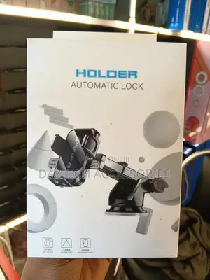 Universal Car Phone Holder With an Automatic Lock