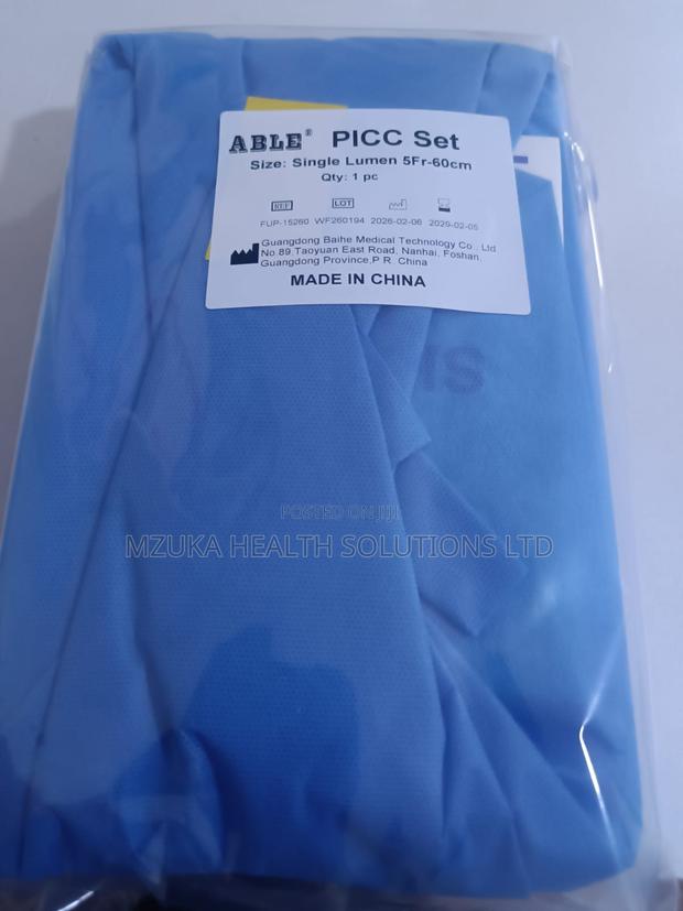 Peripherally Inserted Central Catheter Single Lumen 5fr-60cm