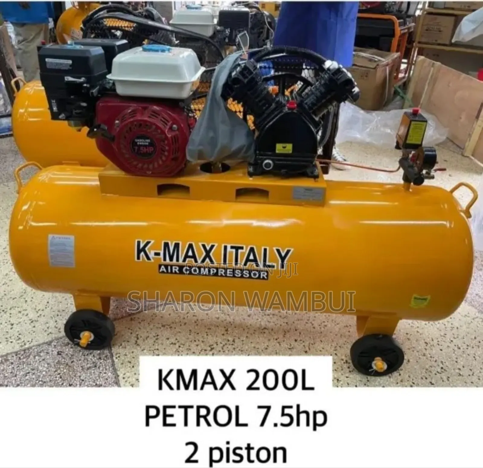 K-Max 200l Air Compressor 7.5hp 2piston/200l K-Max Air Compressor