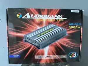 5000watts Powerful Audiobank 4 Channel Bridgeable Booster/ Amplifier