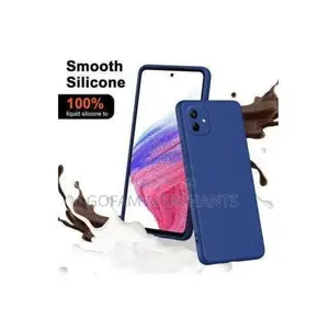 Blue Samsung Galaxy A05 Silicone Cover Case