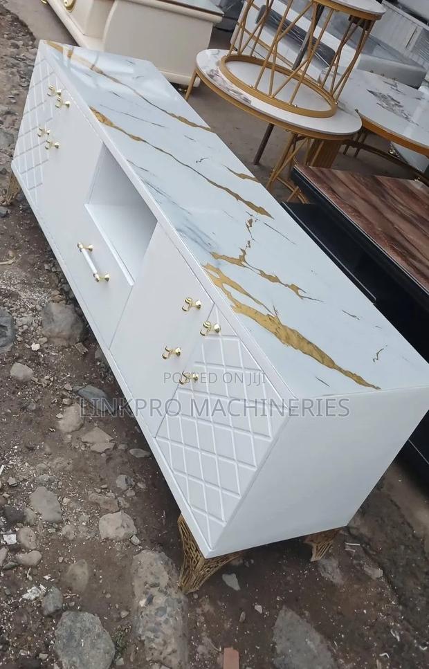 5fts Modern Tv Stand With Marble Top