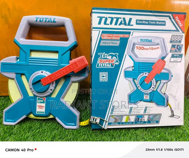 Fibreglass 100mtrs Tape Measure
