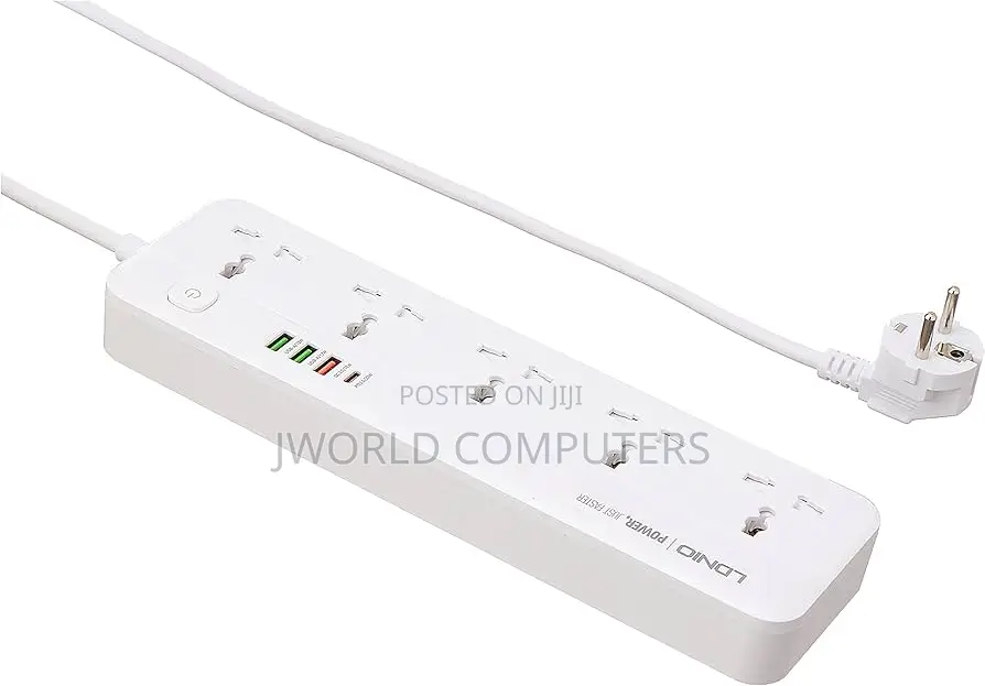Ldnio Sc5415 Universal Fast Charging Power Strip Extension