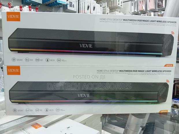 Vidvie Sp928 Home-Style Desktop Multimedia RGB Light Wireless Speaker.