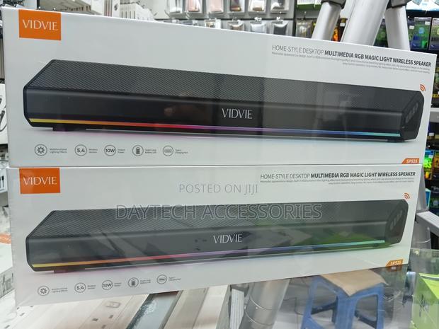 Vidvie Sp928 Home-Style Desktop Multimedia RGB Light Wireless Speaker. - thumbnail 2