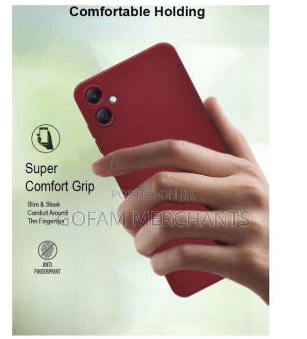 Samsung Galaxy A05 Maroon Soft Silicone Phone Case/ Cover - thumbnail 2