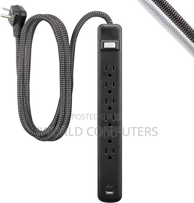 Ldnio 2500w Power Strip Extension Cable With 5 Ac Sockets