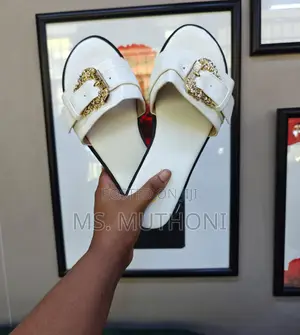  Versace Jeans Couture Logo Buckle Sandal Size 37-41