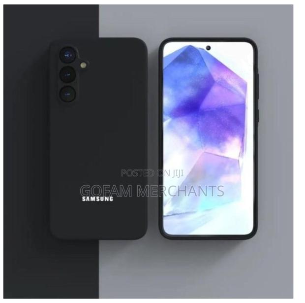 Samsung Galaxy A04s Black Original Liquid Silicone Phone Case/Cover - thumbnail 2