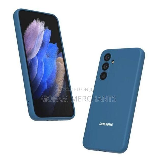 Samsung Galaxy A04s Blue Original Silicone Phone Case/ Cover - thumbnail 2