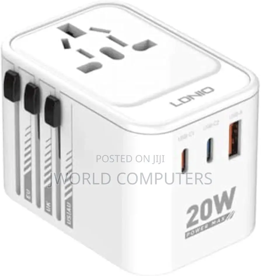 Ldnio Worldplug All in One Travel Charger