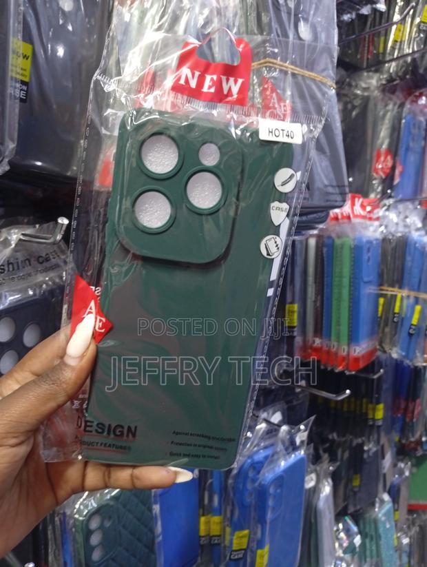 Infinix Hot 40 Green Protective Phone Case - thumbnail 2