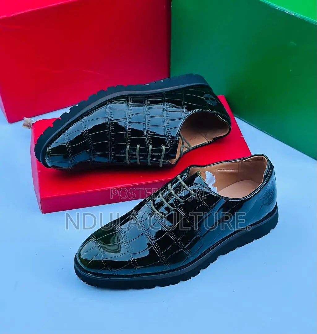 Timberland / Hugo Boss Wetlook Patent Leather Loafers