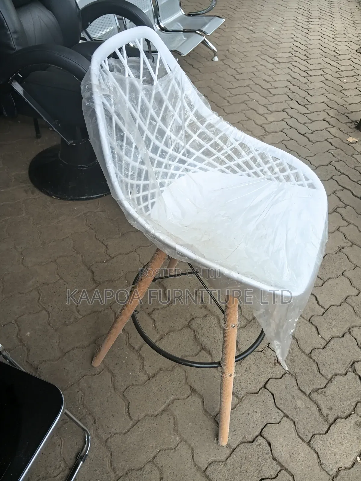 White Bar Stool