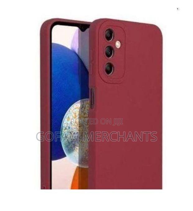 Samsung Galaxy A04s Maroon Soft Silicone Phone Case/ Cover