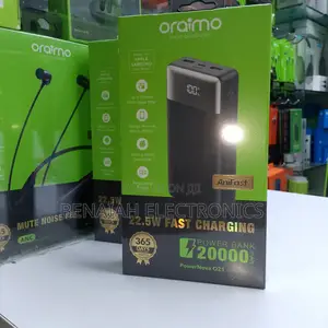 Super Fast Charging Oraimo Powerbank 22.5 Watts 20000mah